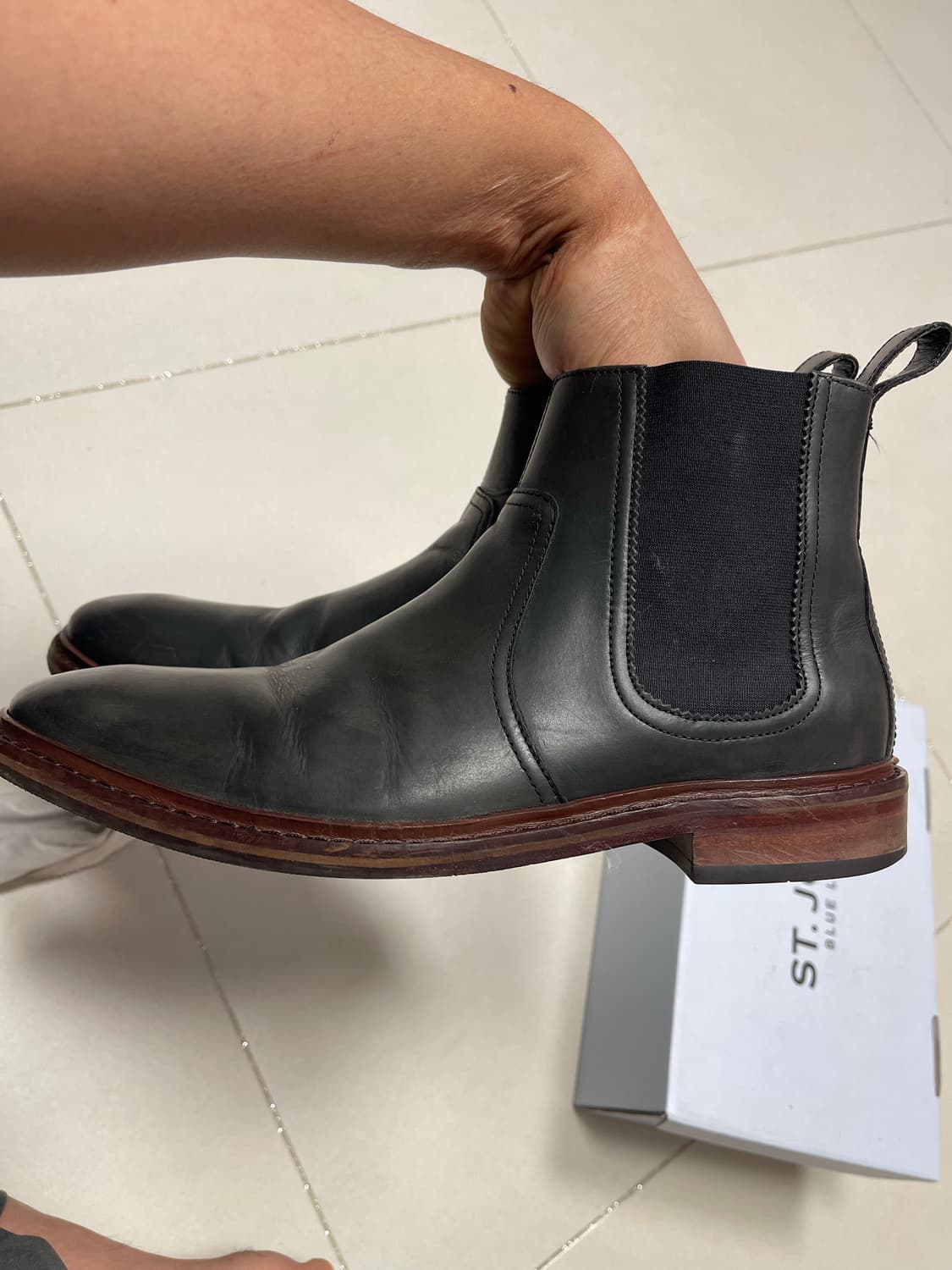 콜 한(Cole Haan) 첼시부츠 블랙 8M(260) 상품이미지10