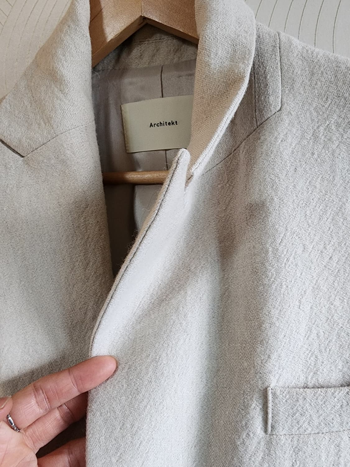 아키텍트 린넨자켓 상품이미지5