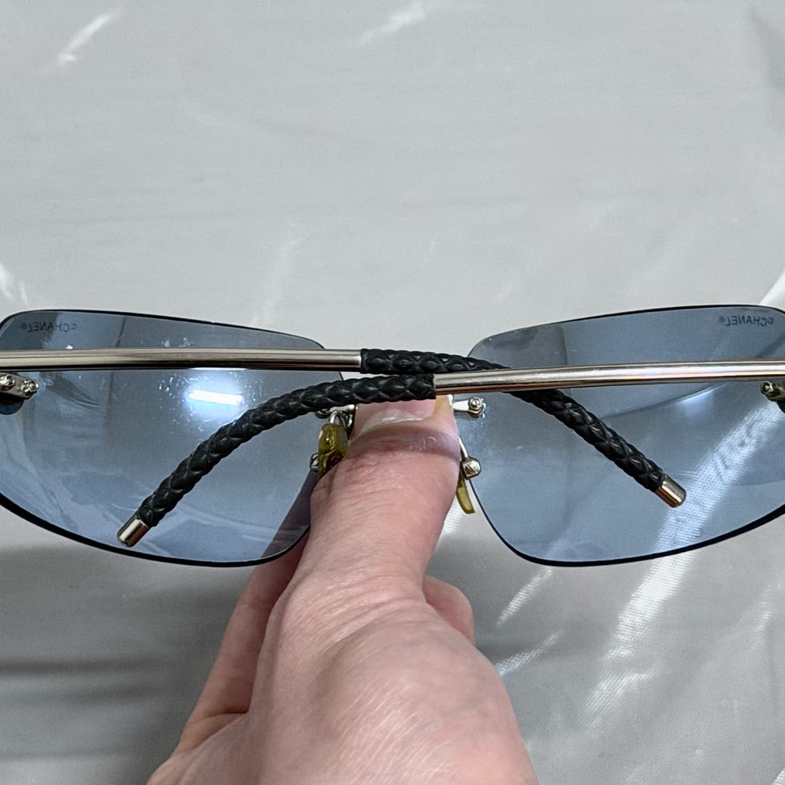 00‘s 샤넬 빈티지 무테 선글라스 상품이미지4