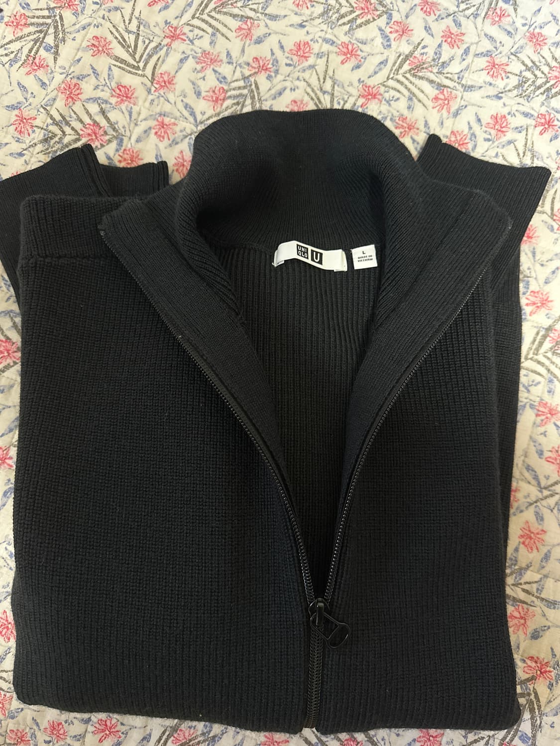 유니클로u 메리노울 풀집업 L 상품이미지3