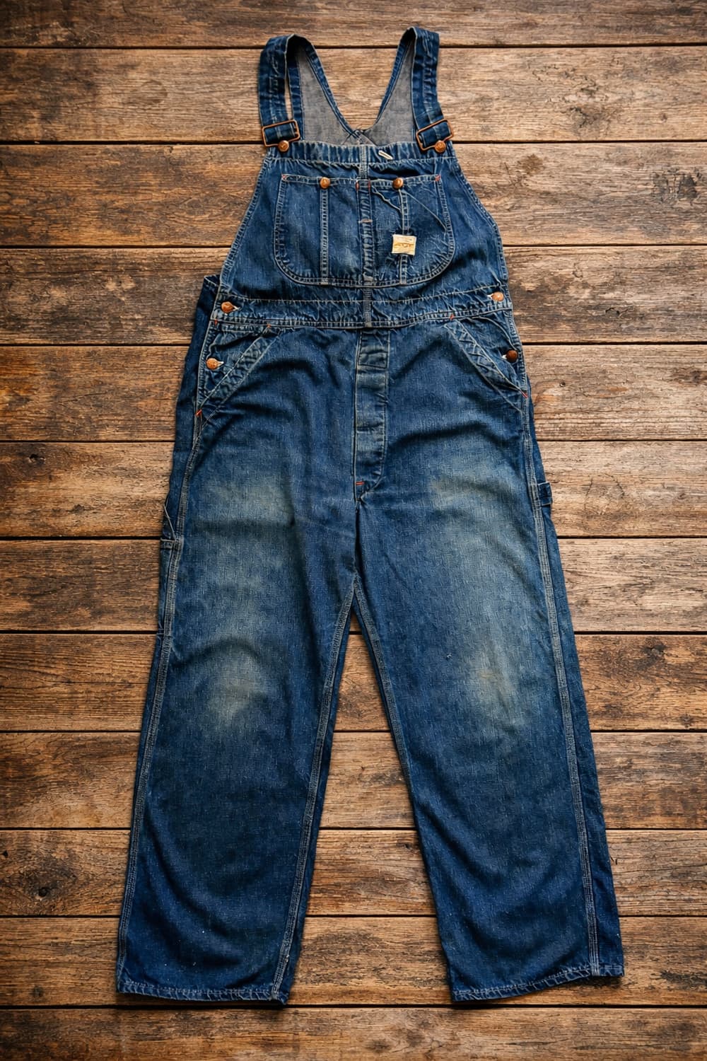 50~60's Penney's PAY-DAY 데님 오버롤 ~36" 상품이미지1