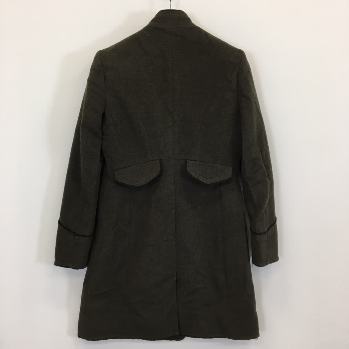 오즈세컨 더블 울코트 55 카키  상품이미지5