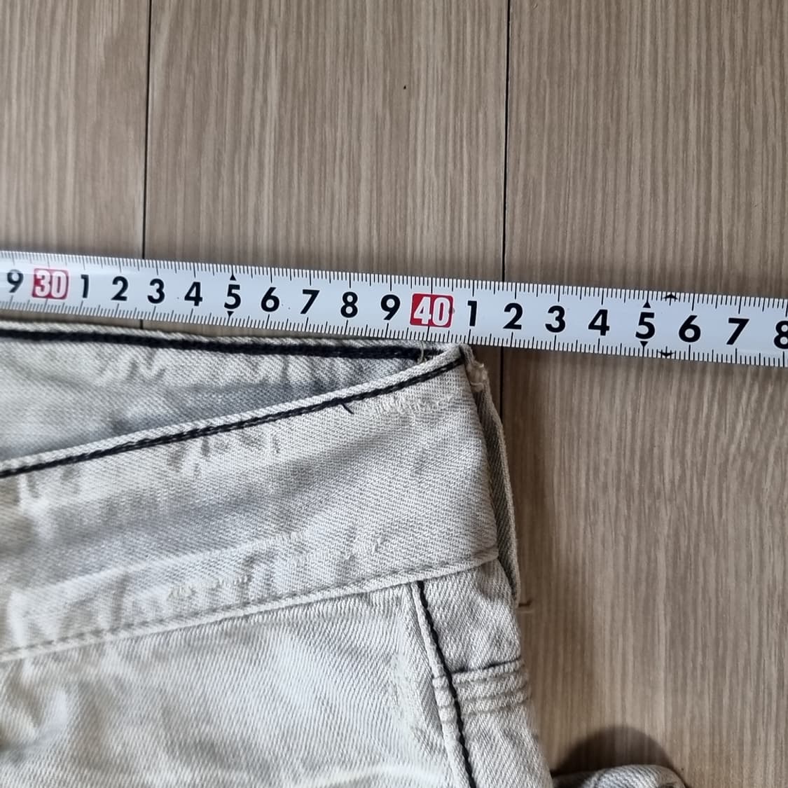 쉐인  90년대 연청 데님 바지(실측) 상품이미지9