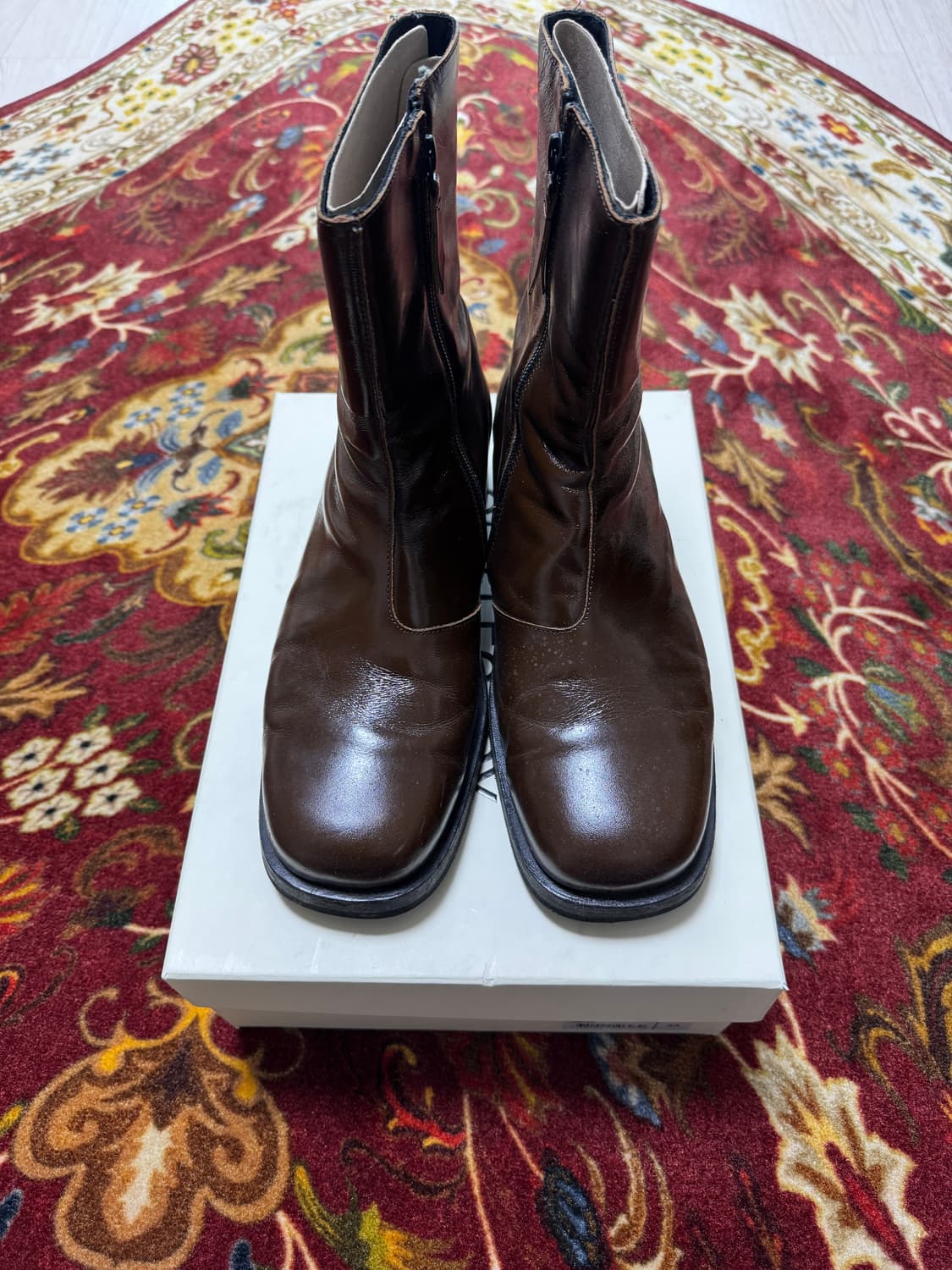 아워레가시 카미온 올리브 레더 43사이즈 상품이미지3