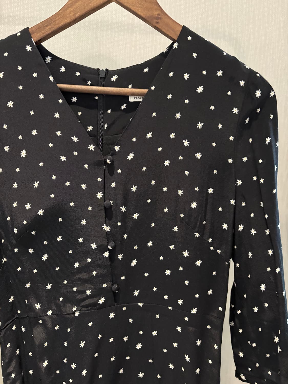 소매 7부 미디원피스 상품이미지2