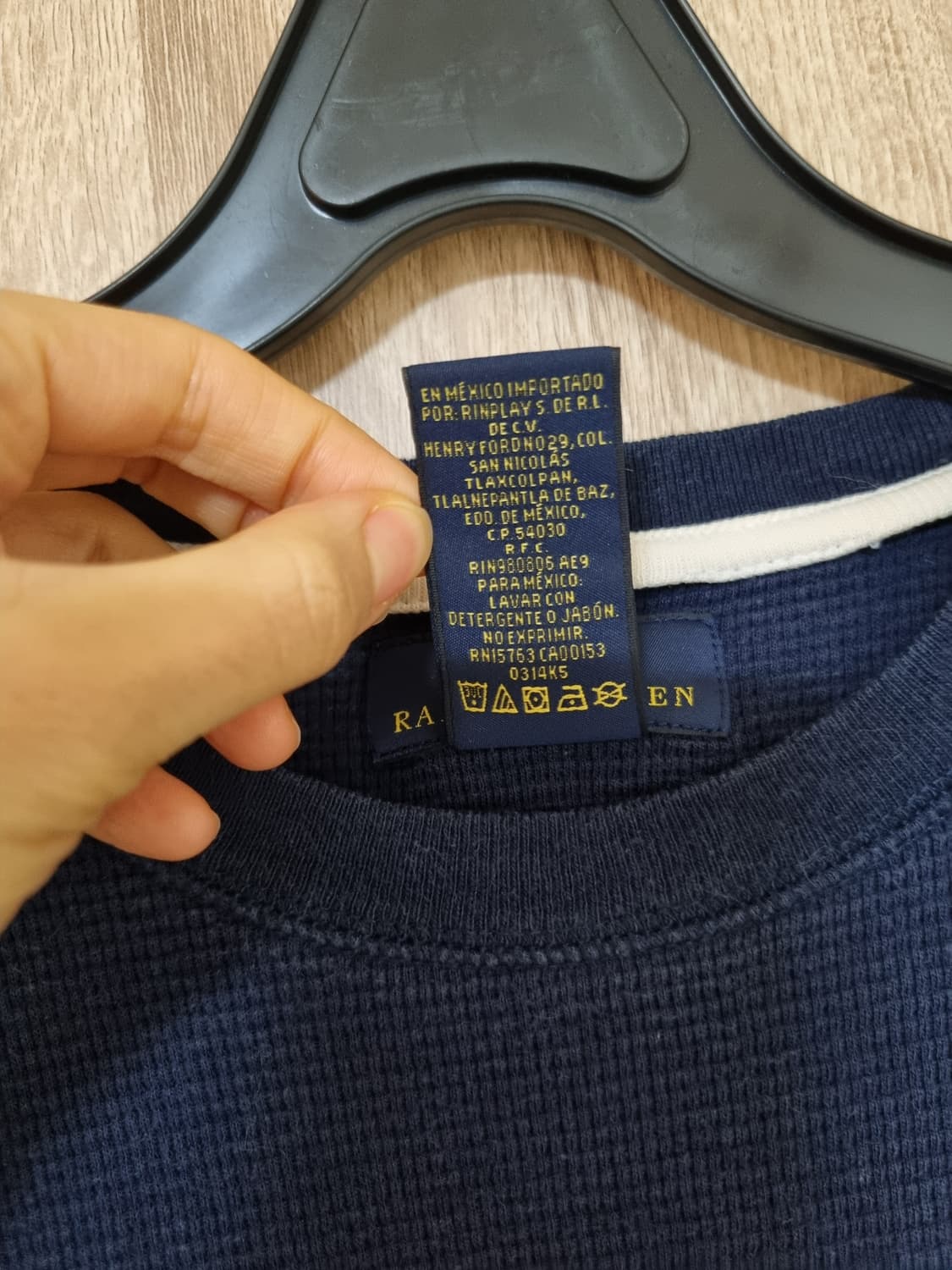 폴로 랄프로렌 와플 롱슬리브 상품이미지4