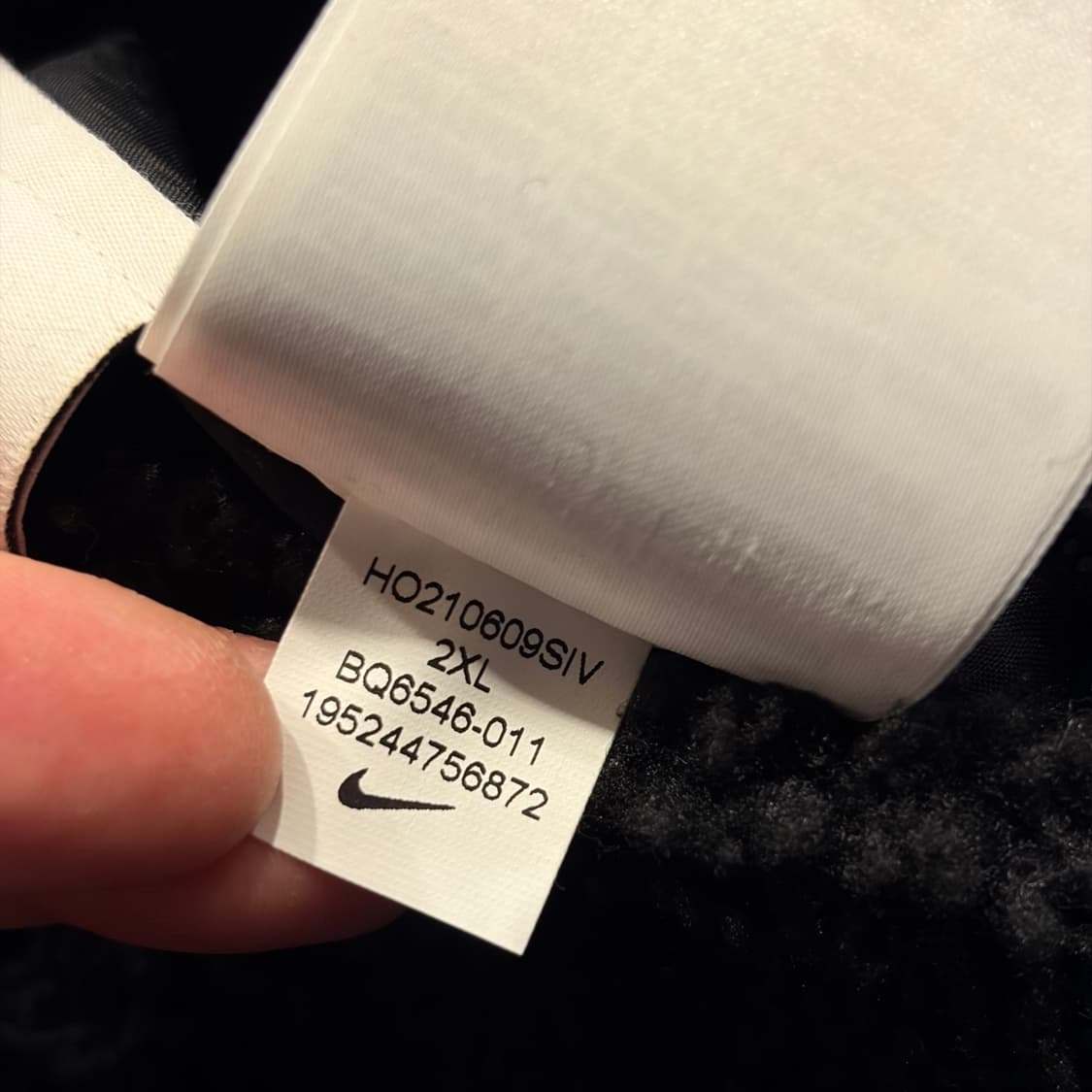 [2XL] 나이키 빅스우시 리버시블 플리스 자켓 블랙 C46 상품이미지8