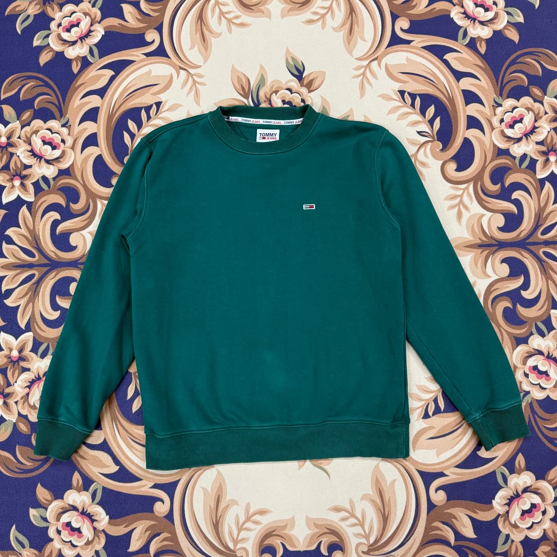 (S)타미힐피거 타미진스 맨투맨(그린) 상품이미지1