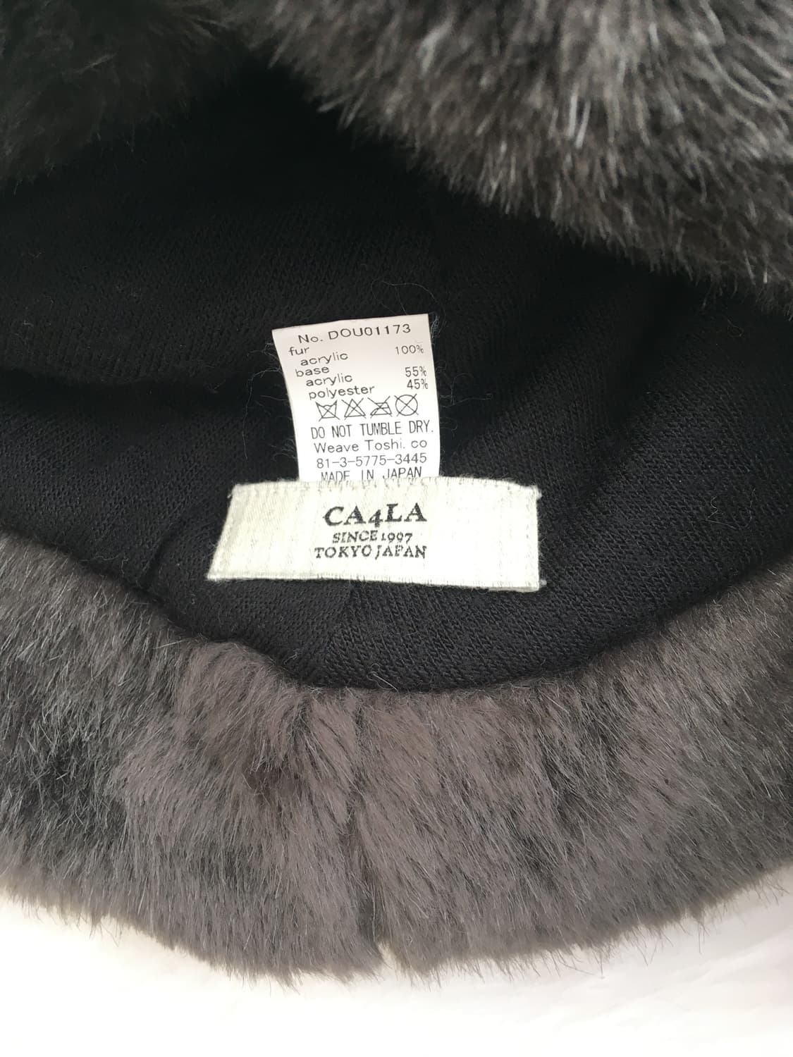 Ca4la fur hat 상품이미지10