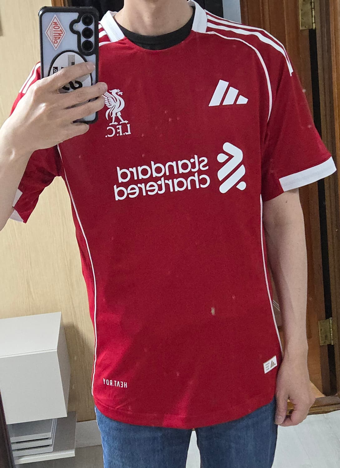 (착샷) 아디다스 리버풀 유니폼 져지  상품이미지10