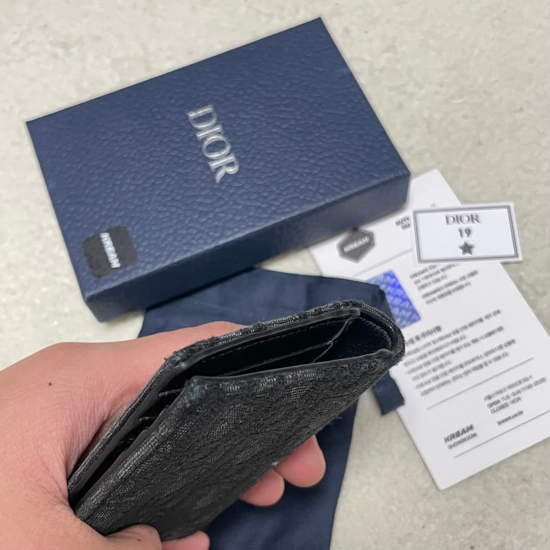 디올 정품 오거나이저 블랙 풀박스 상품이미지5