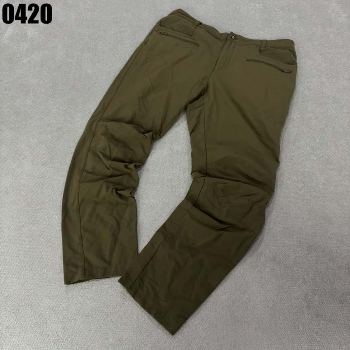 노스페이스 카키색 바지 34 상품이미지1