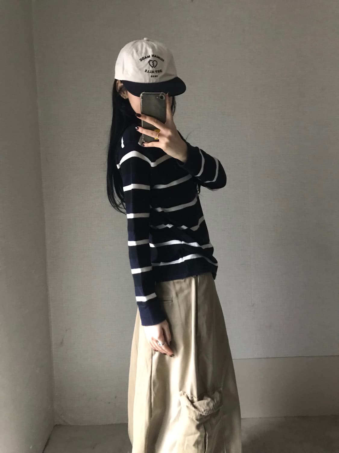 폴로 스트라이프 와플 롱슬리브 상품이미지5