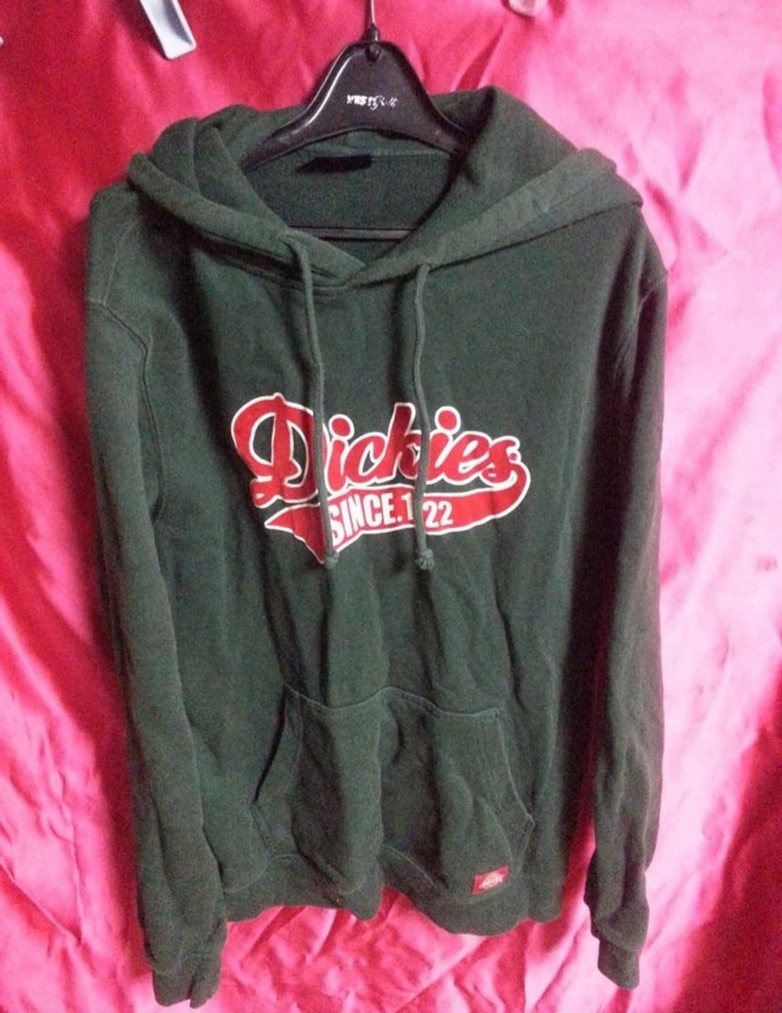 디키즈 기모 후드 티셔츠 그린 XL 105 상품이미지1