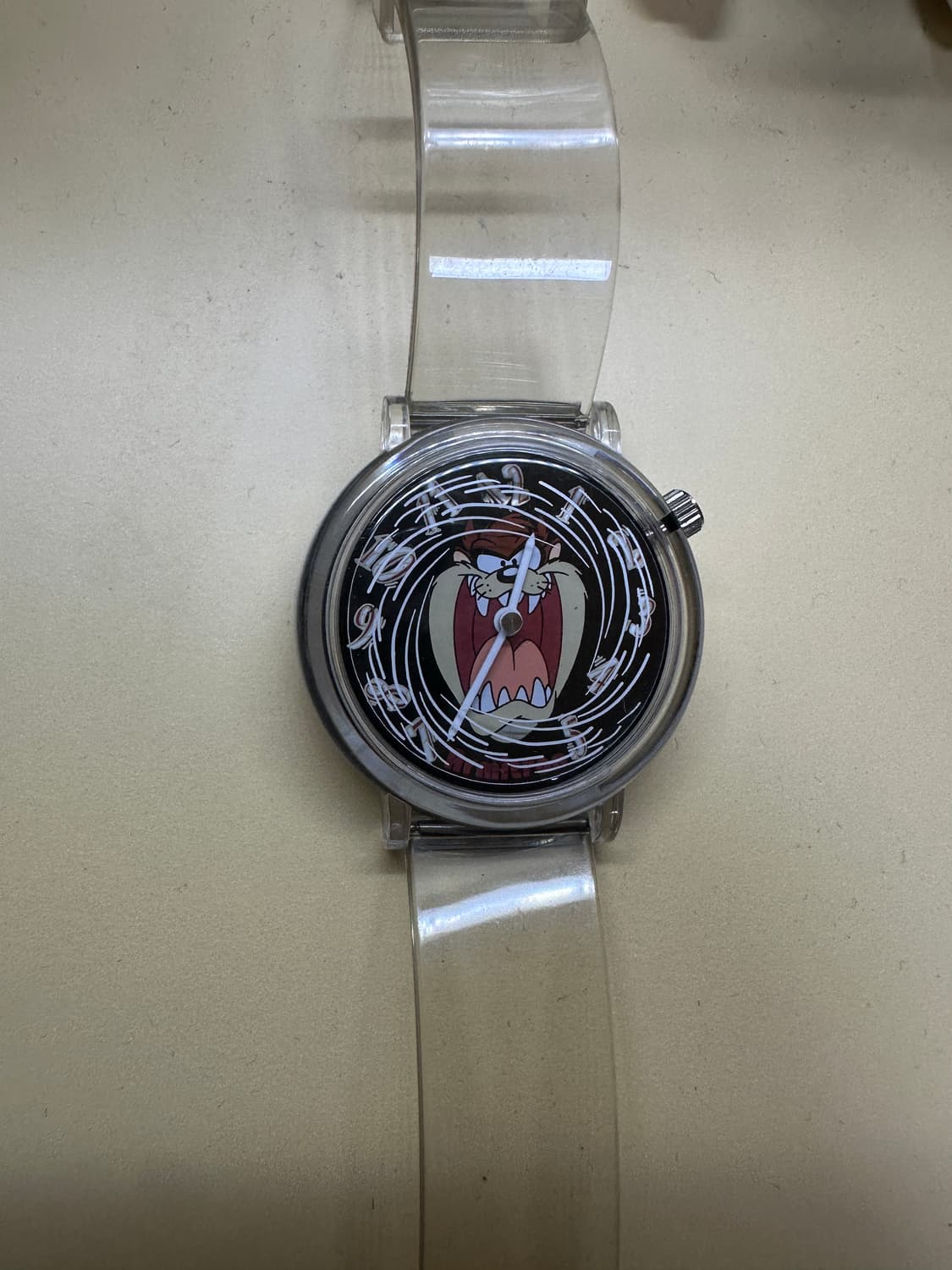 97 looney tunes taz transparent watch 상품이미지3
