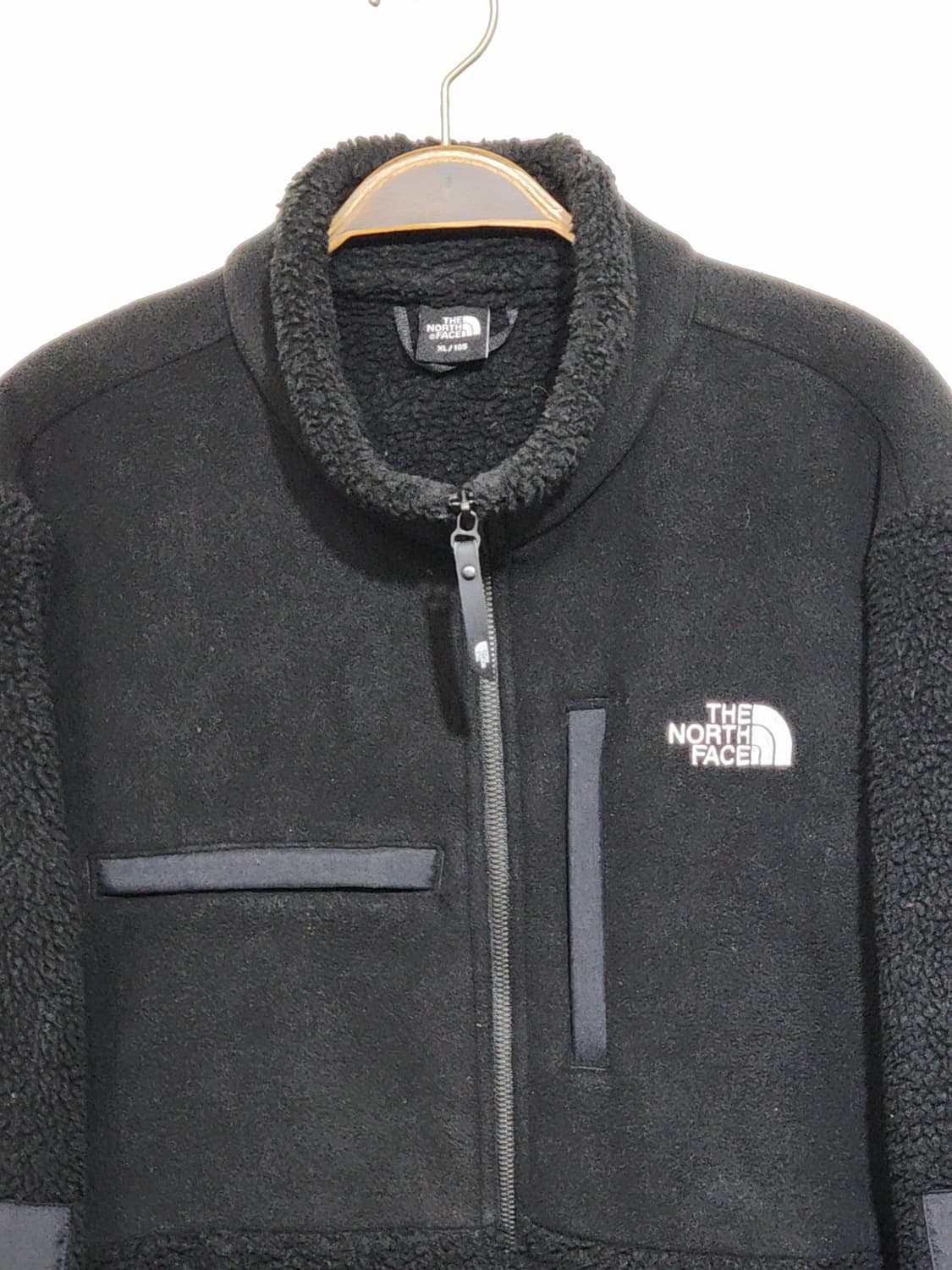 (XL) 노스페이스 플리스 점퍼 블랙 뽀글이 후리스 자켓  상품이미지2