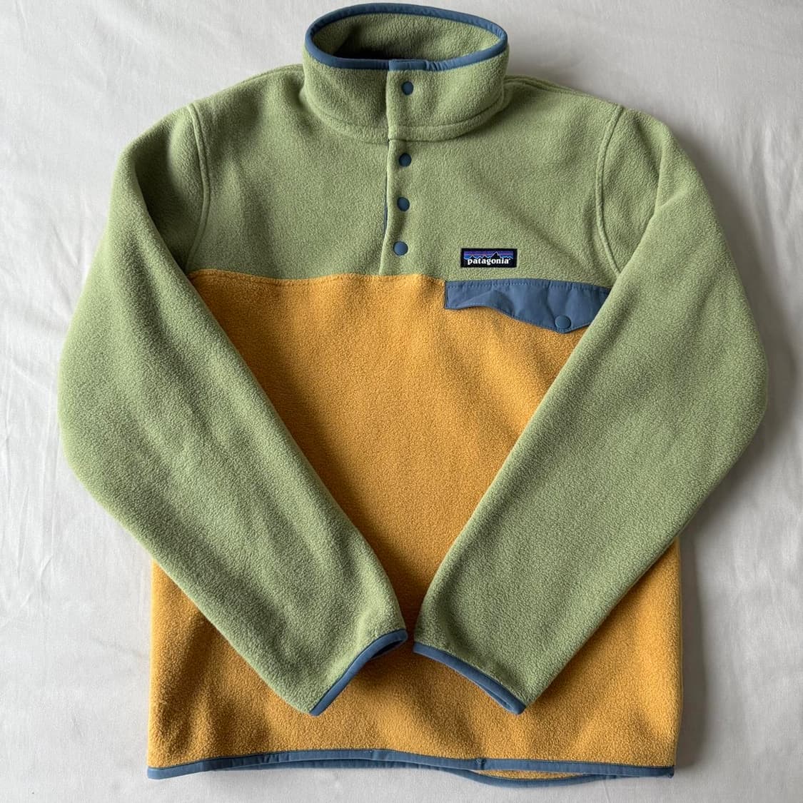 16FW 파타고니아 클래식 신칠라 스냅-티 플리스 풀오버 라이트그린 상품이미지1