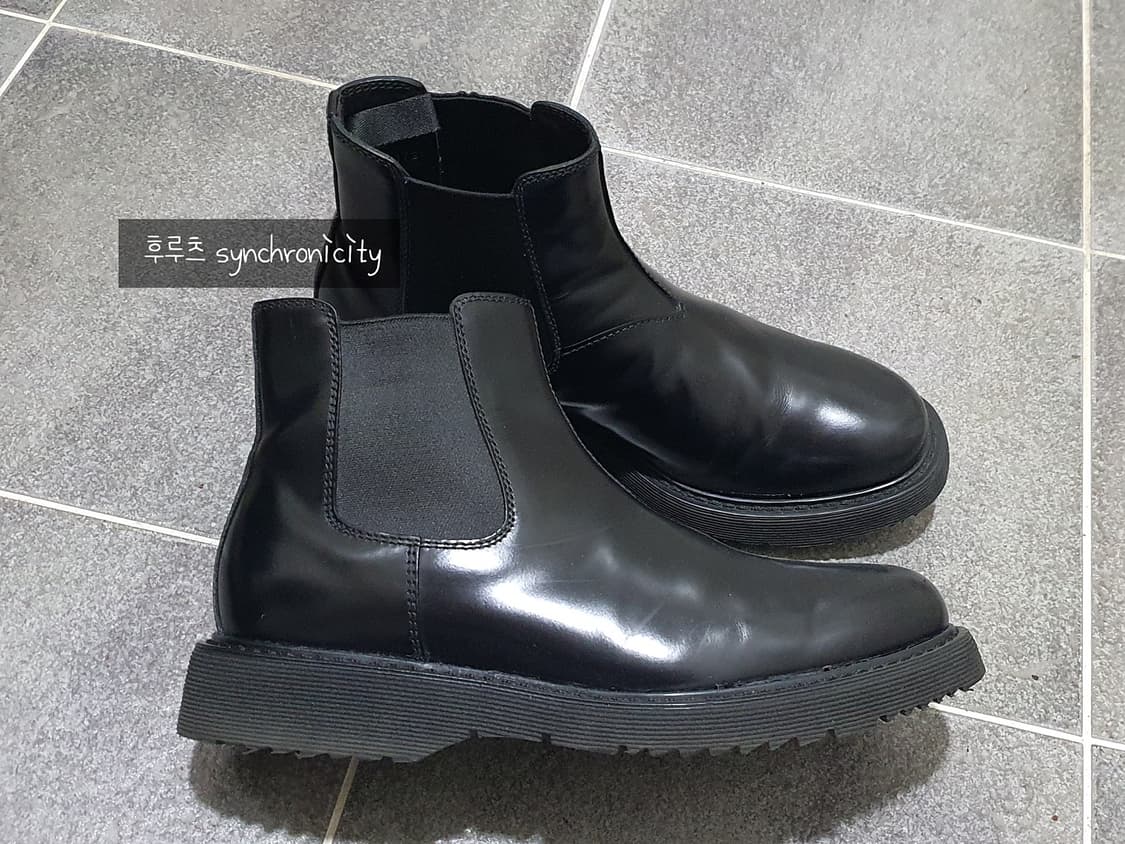 프라다 첼시 부츠 7.5 블랙 상품이미지4