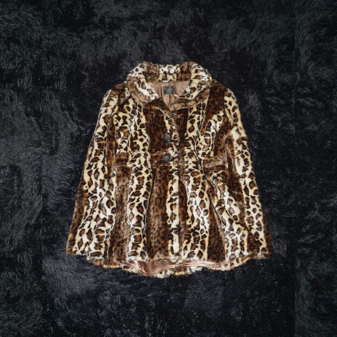 (cormflake) punk leopard fur jacket  상품이미지1