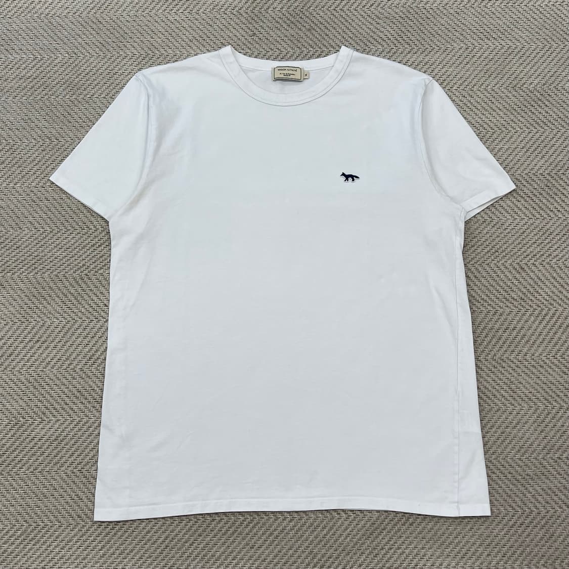 메종키츠네 폭스로고 반팔티 r3748 상품이미지1
