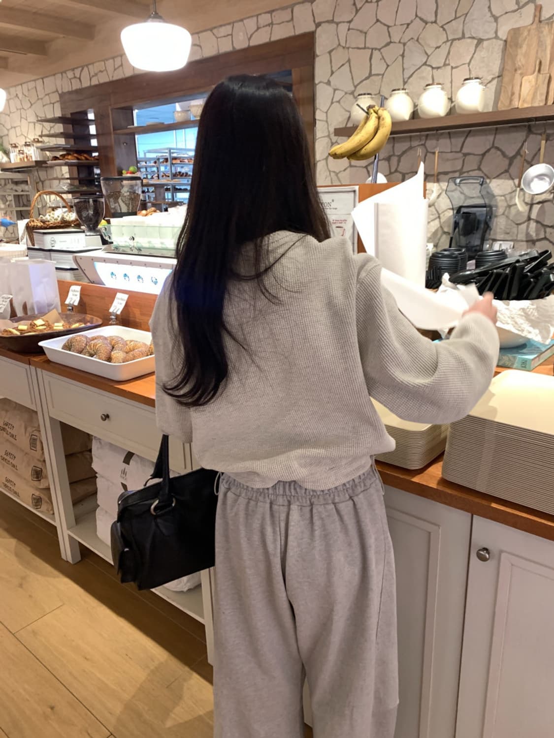 급처)언더슨 애플팬츠 그레이 새상품 상품이미지7