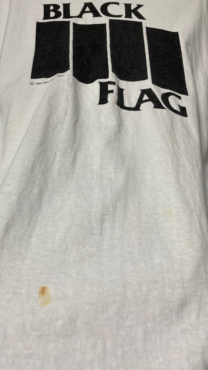 빈티지 black flag 블랙 플레그 티셔츠 xl 상품이미지6