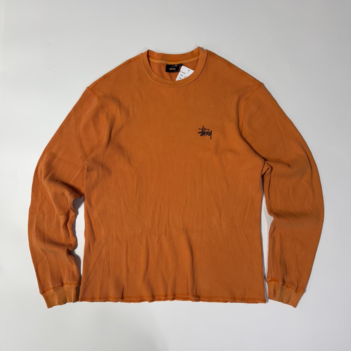 스투시 오렌지 와플 니트 상품이미지1