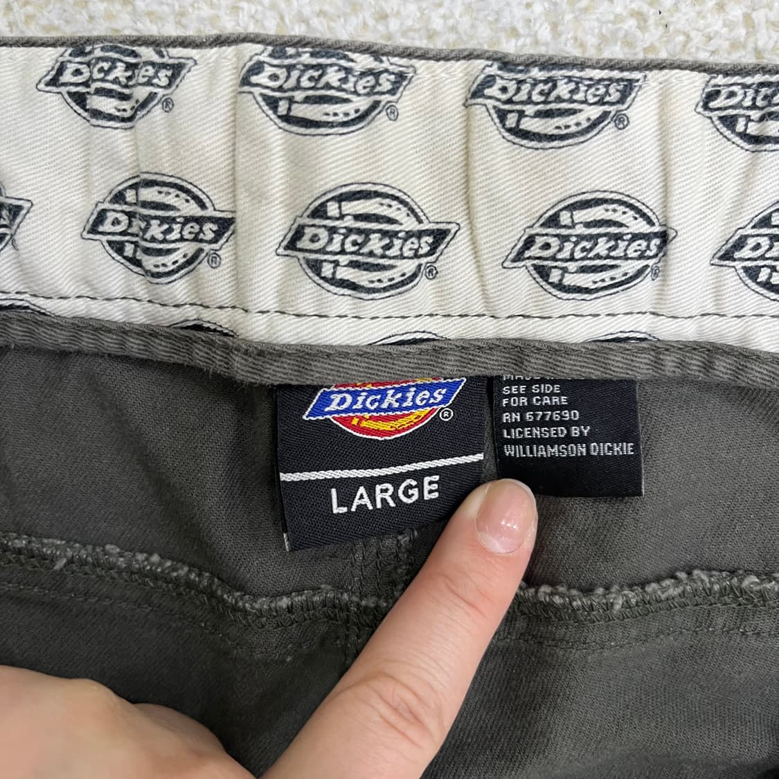 L 디키즈 벨트 치노팬츠 0402M 상품이미지3