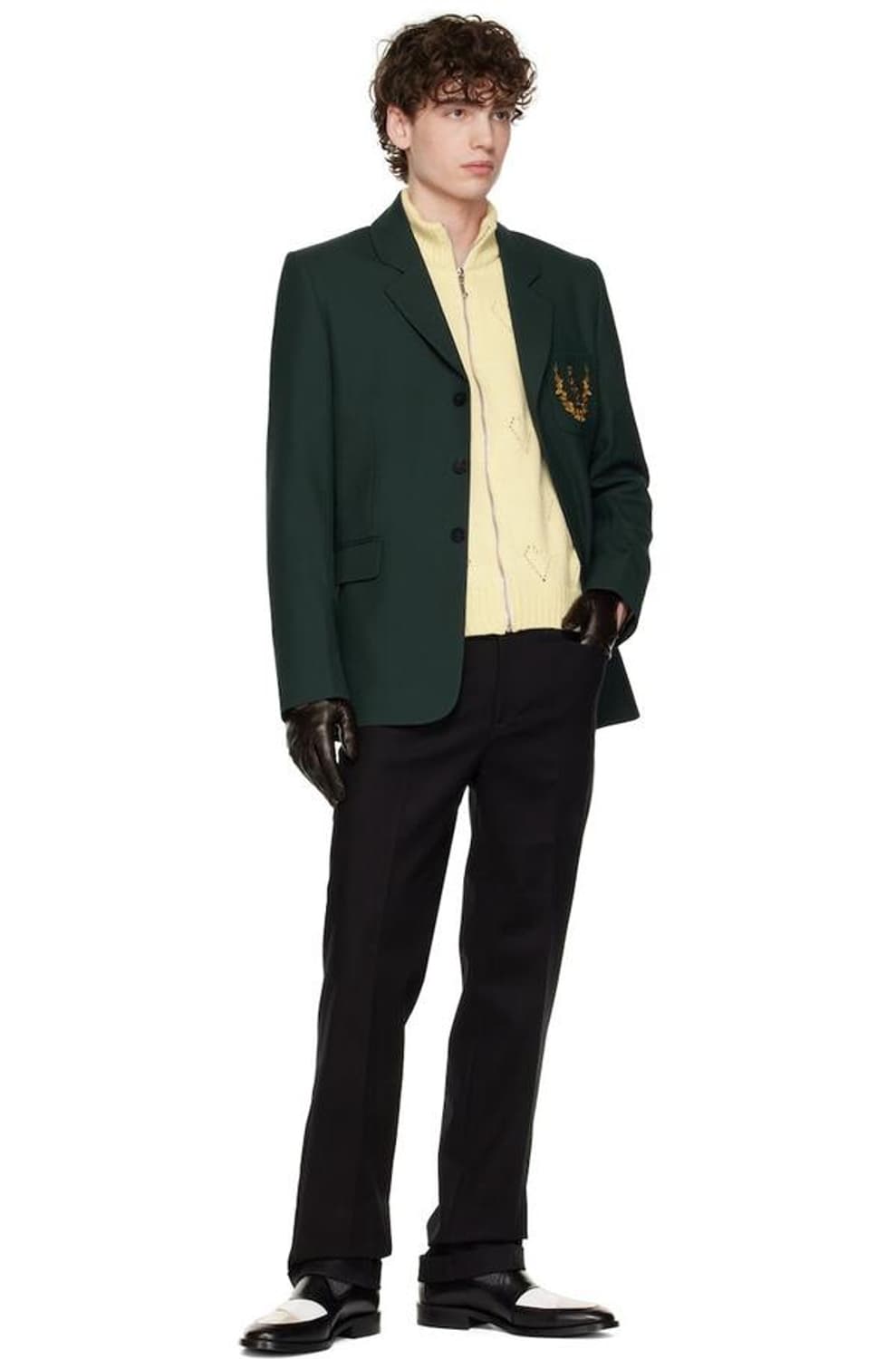 Ernest W Baker 울 하프집업 상품이미지1