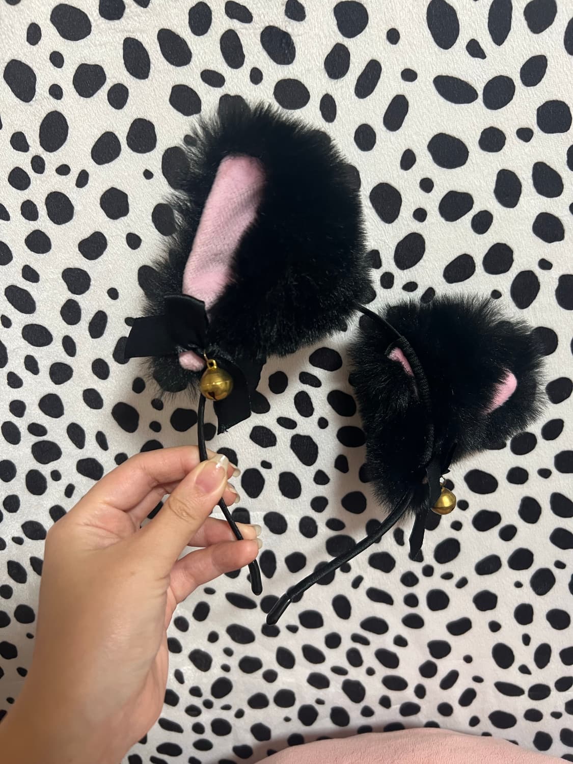 고양이 방울 퍼 코스프레 파티 머리띠  상품이미지2