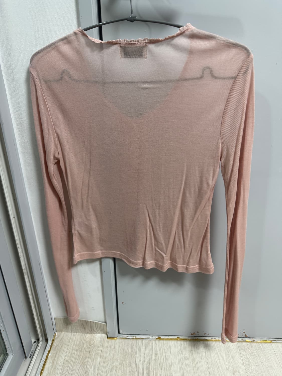 벨리아르 레이스 텐셀 가디건 핑크 상품이미지2