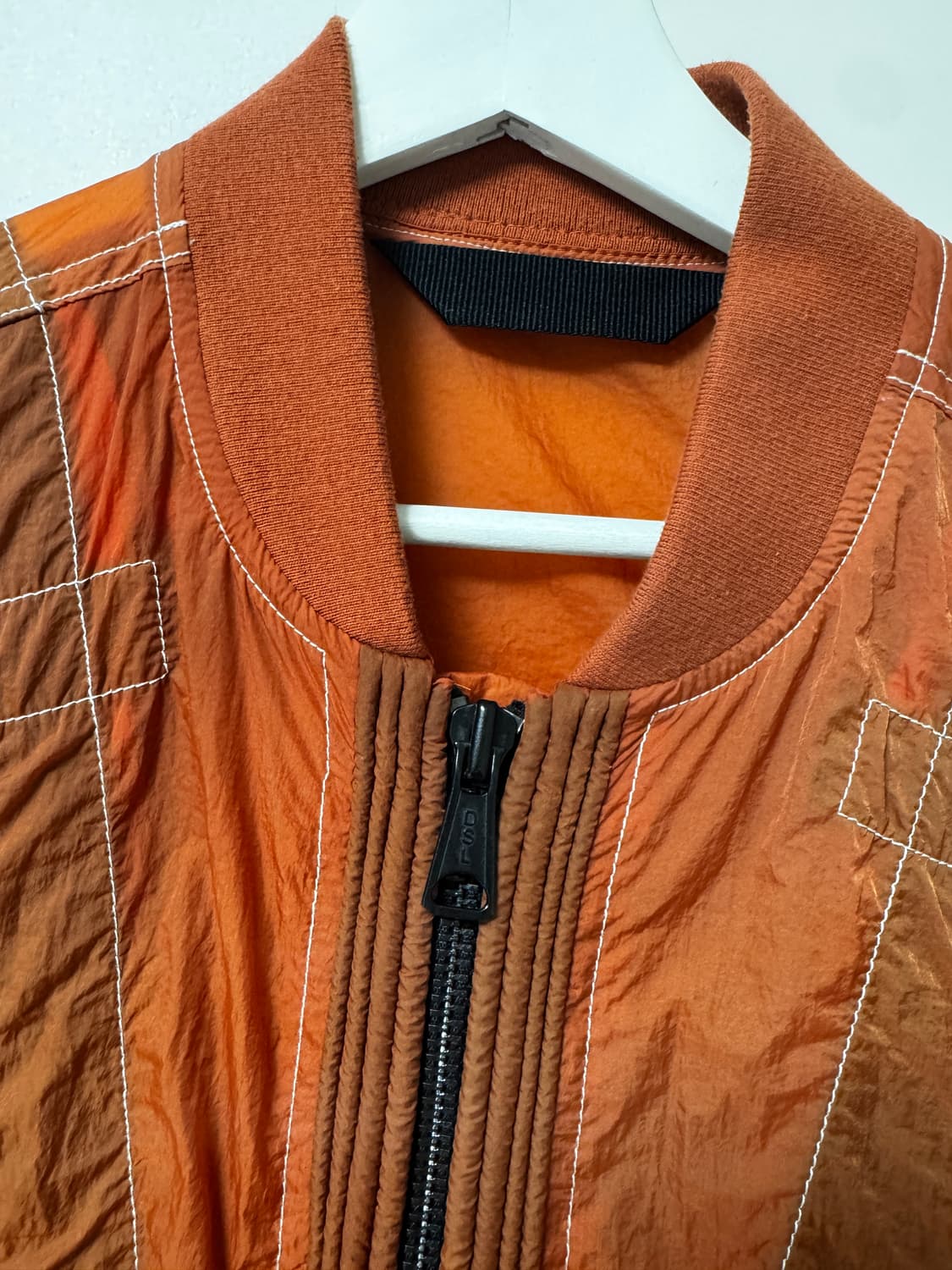 Diesel bomber jacket jumper orange 상품이미지3