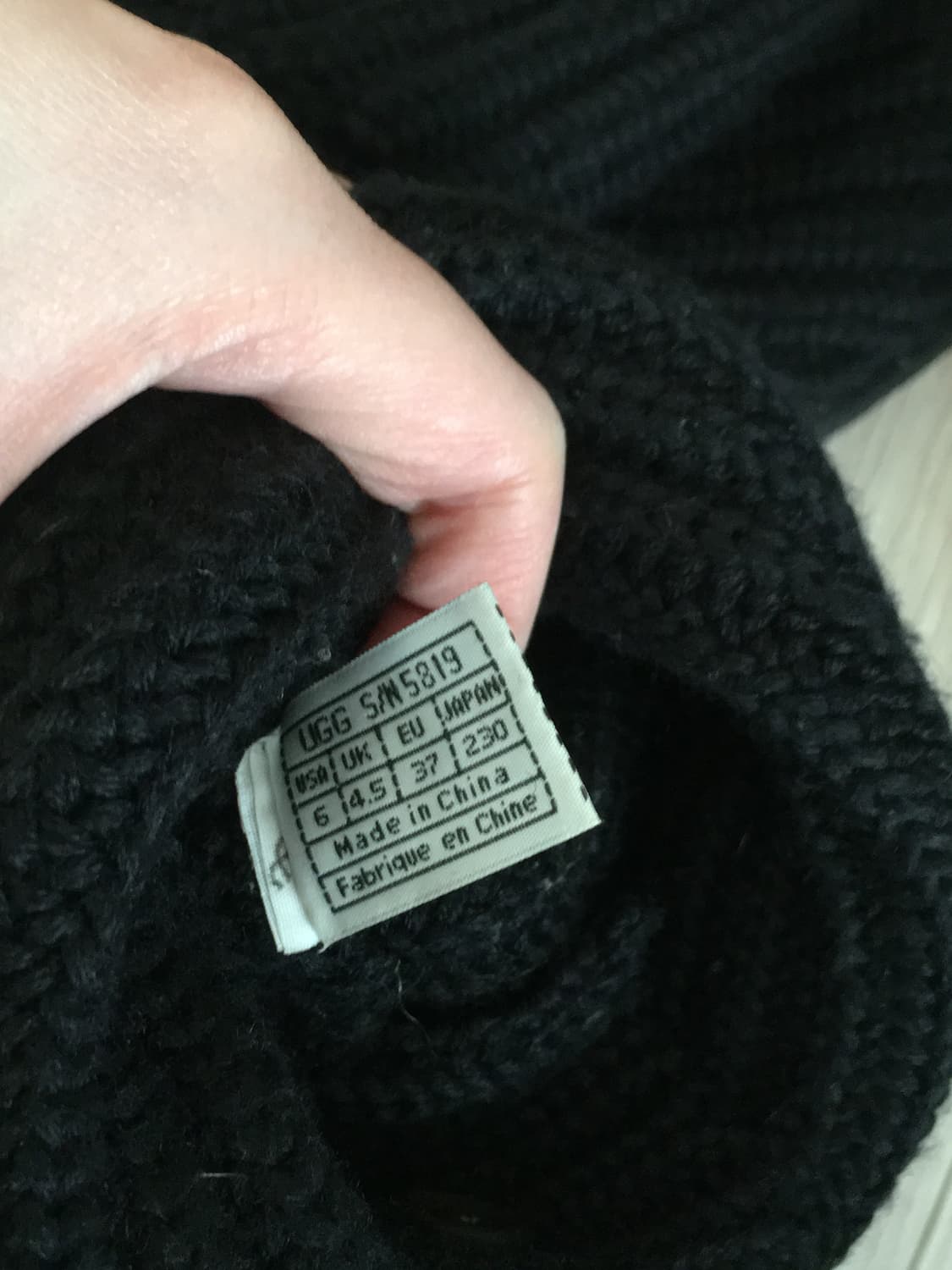 (220-235)Ugg cardy boots black 상품이미지10
