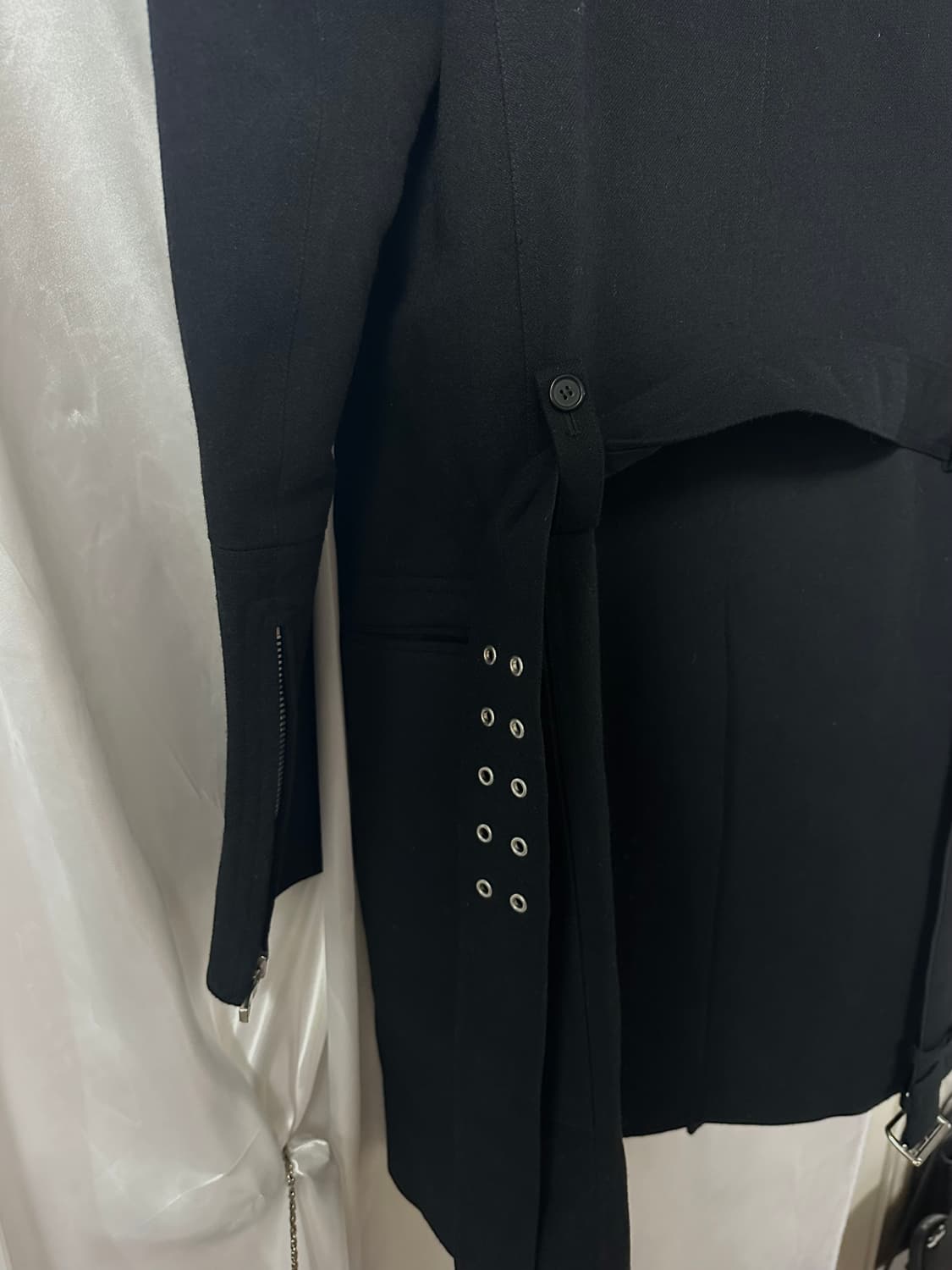 발망 옴므 AW13 벨티드 나폴레옹 코트 상품이미지3