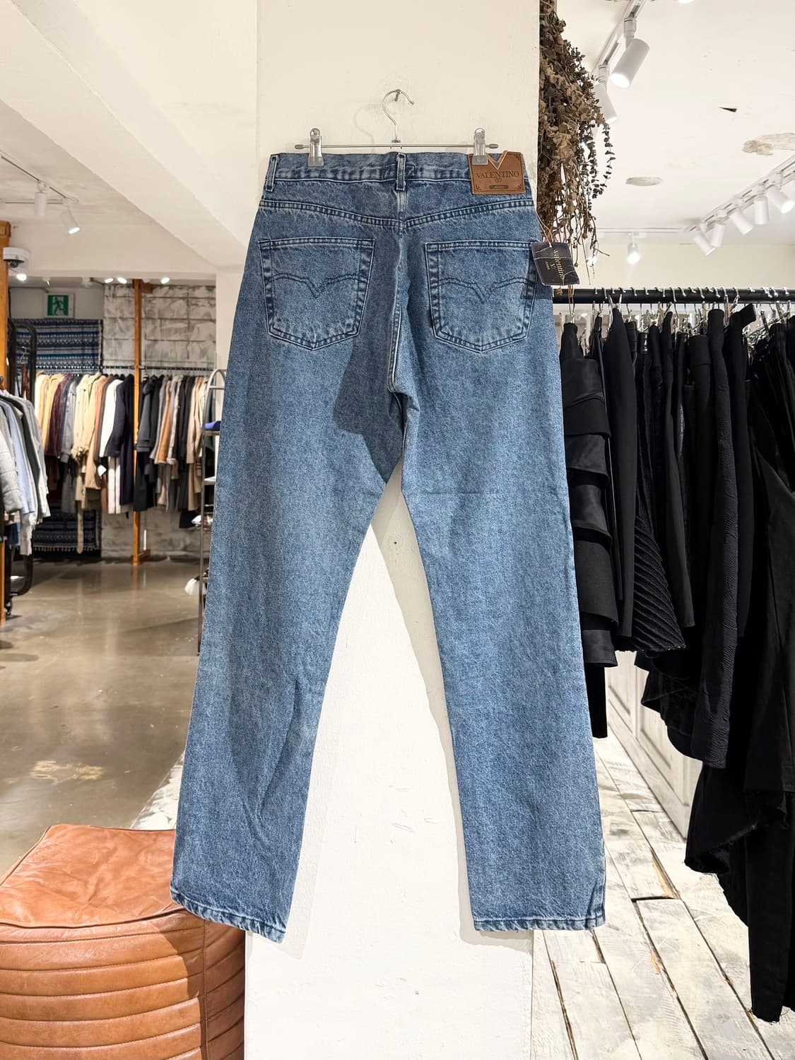 발렌티노 진스 중청 스트레이트 데님 팬츠 상품이미지4
