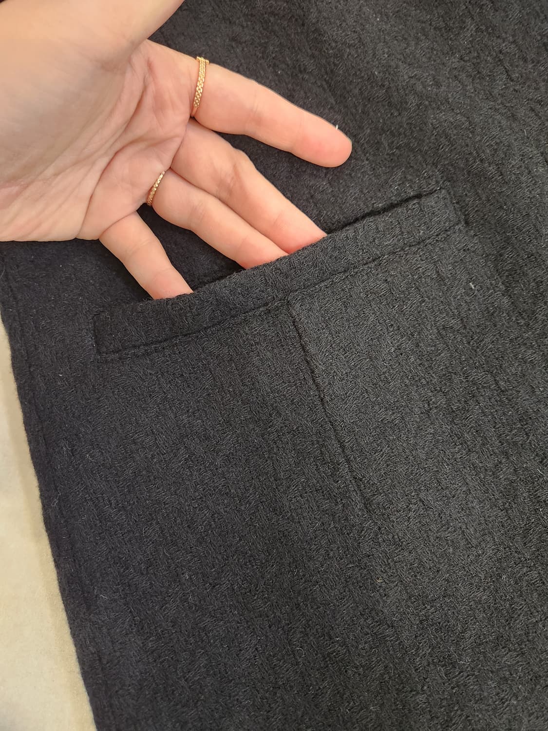 안나수이 울100 롱코트 상품이미지4