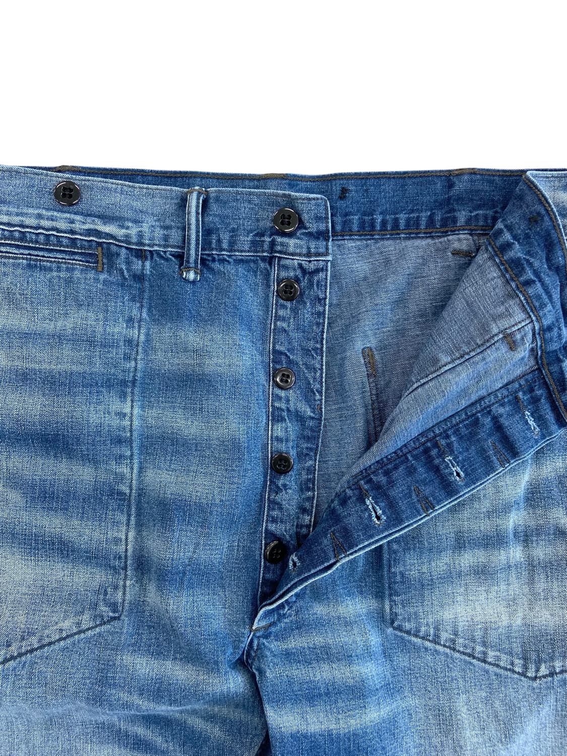 RRL USN Washed Denim Deck Pants 상품이미지6