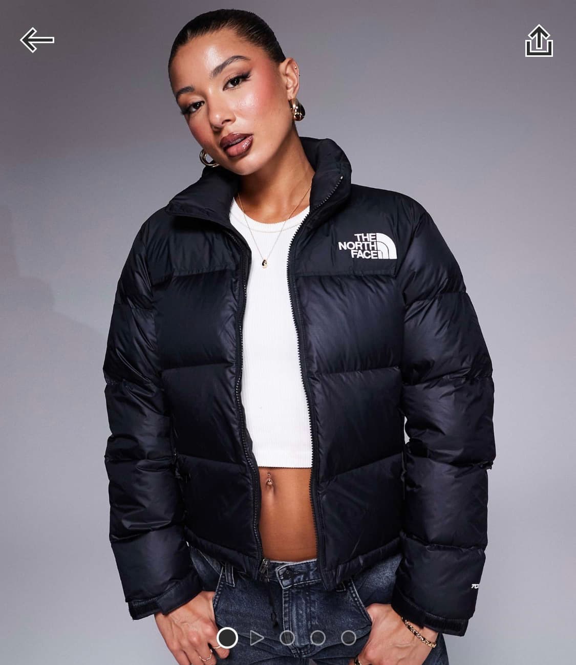 (새상품) 노스페이스 1996 레트로 눕시 여성 블랙  (W) The N 상품이미지1