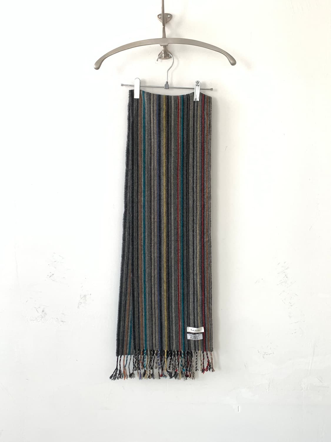 폴 스미스 스트라이프 머플러 (grey) 상품이미지3