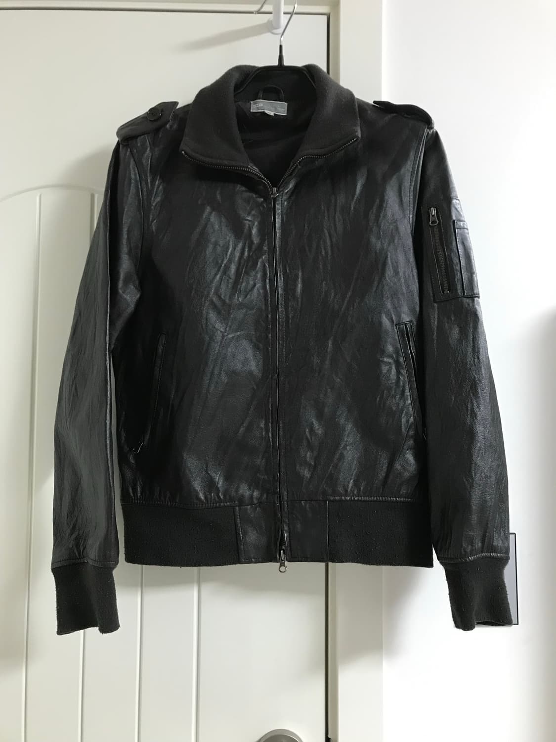 빈티지 브라운 레더자켓  상품이미지6