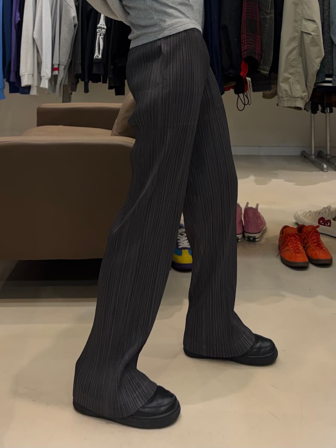 플리츠 플리즈 팬츠 상품이미지3