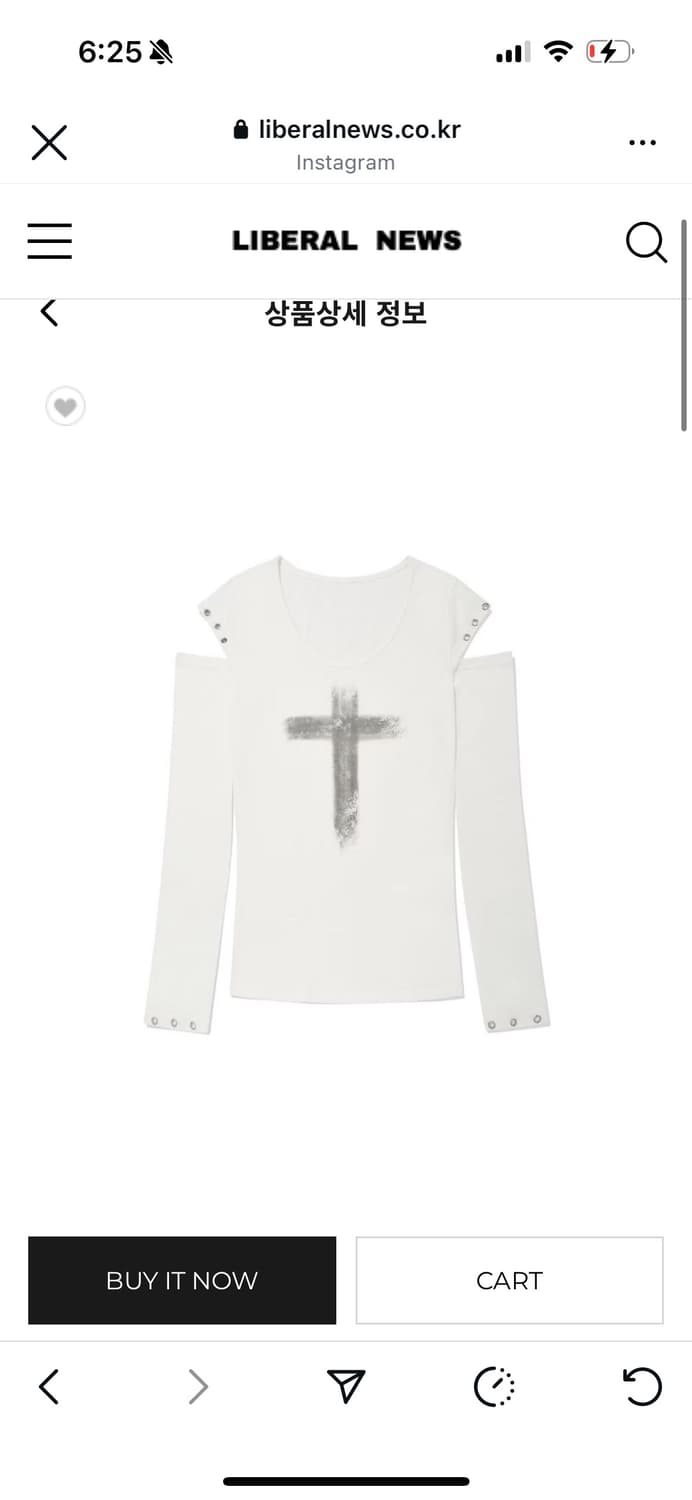 리버뉴스 롱슬리브 SILVERCROSS LONG-SLEEVE TEE 상품이미지1
