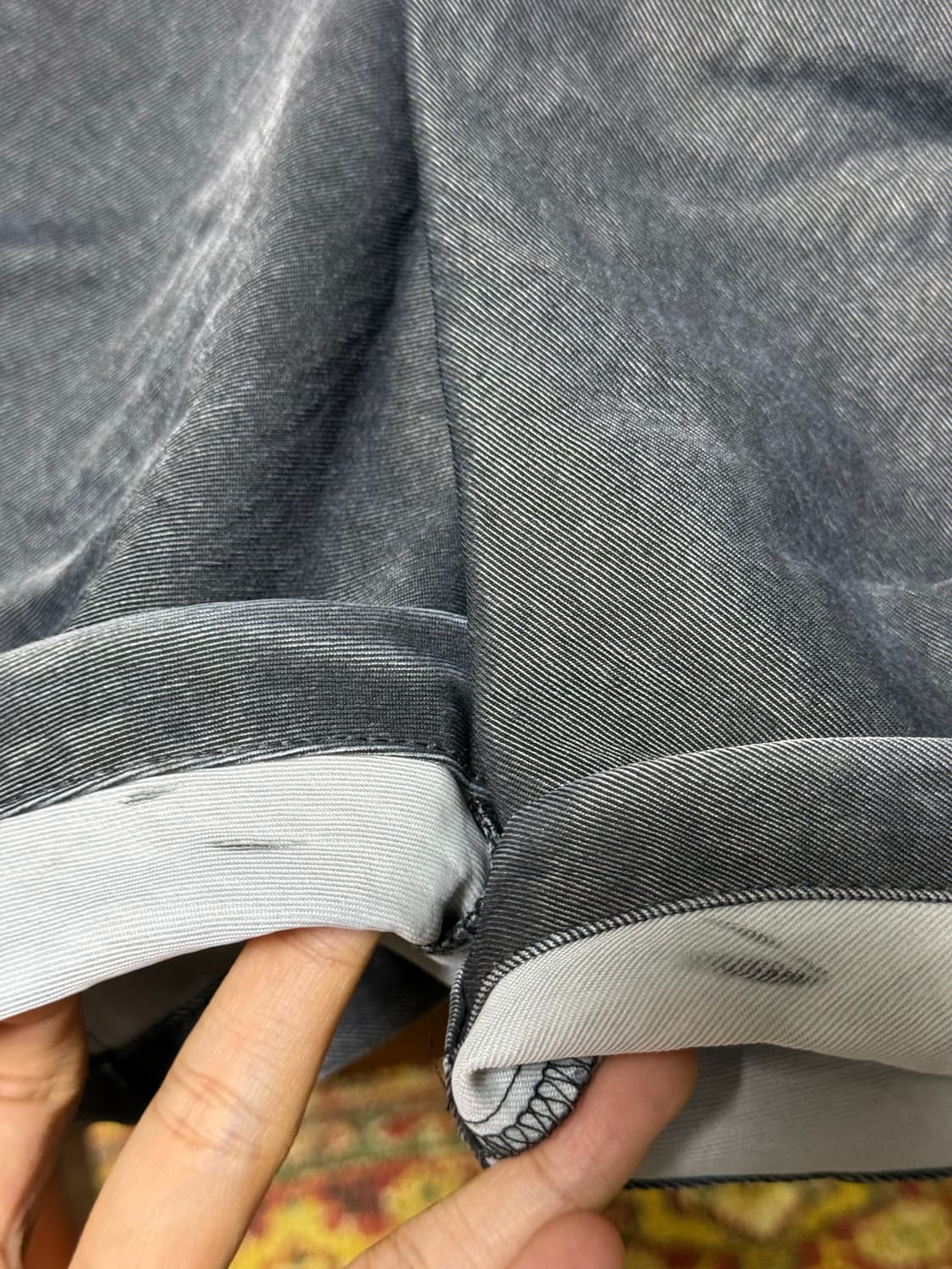 앤더슨벨 리보리 워시드 턱 팬츠 46 상품이미지6