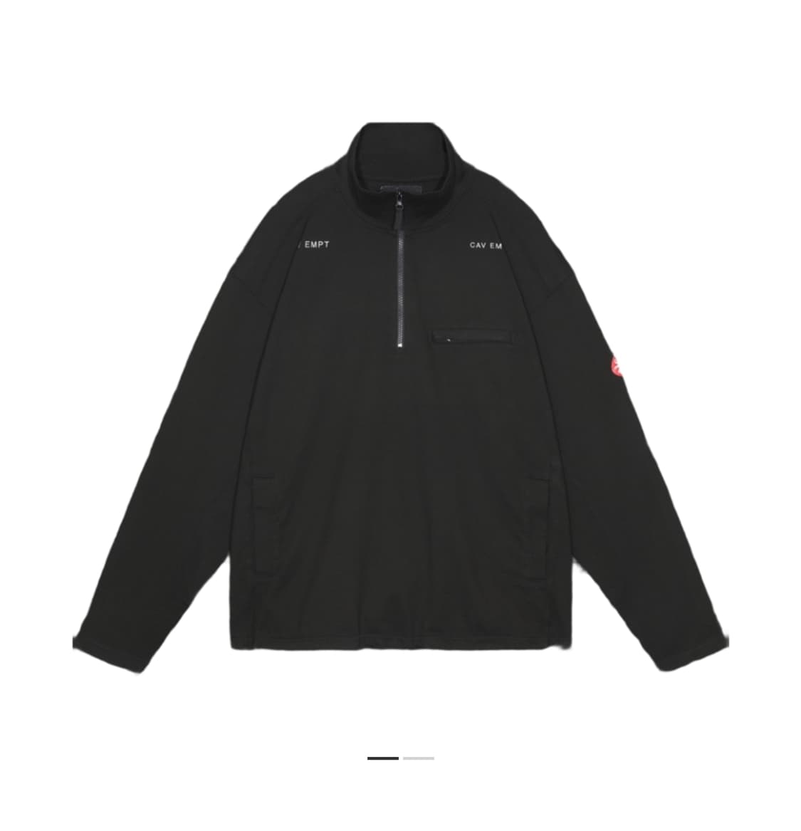 [M, 미사용] 24FW 카브엠트 하프집 풀오버 상품이미지6