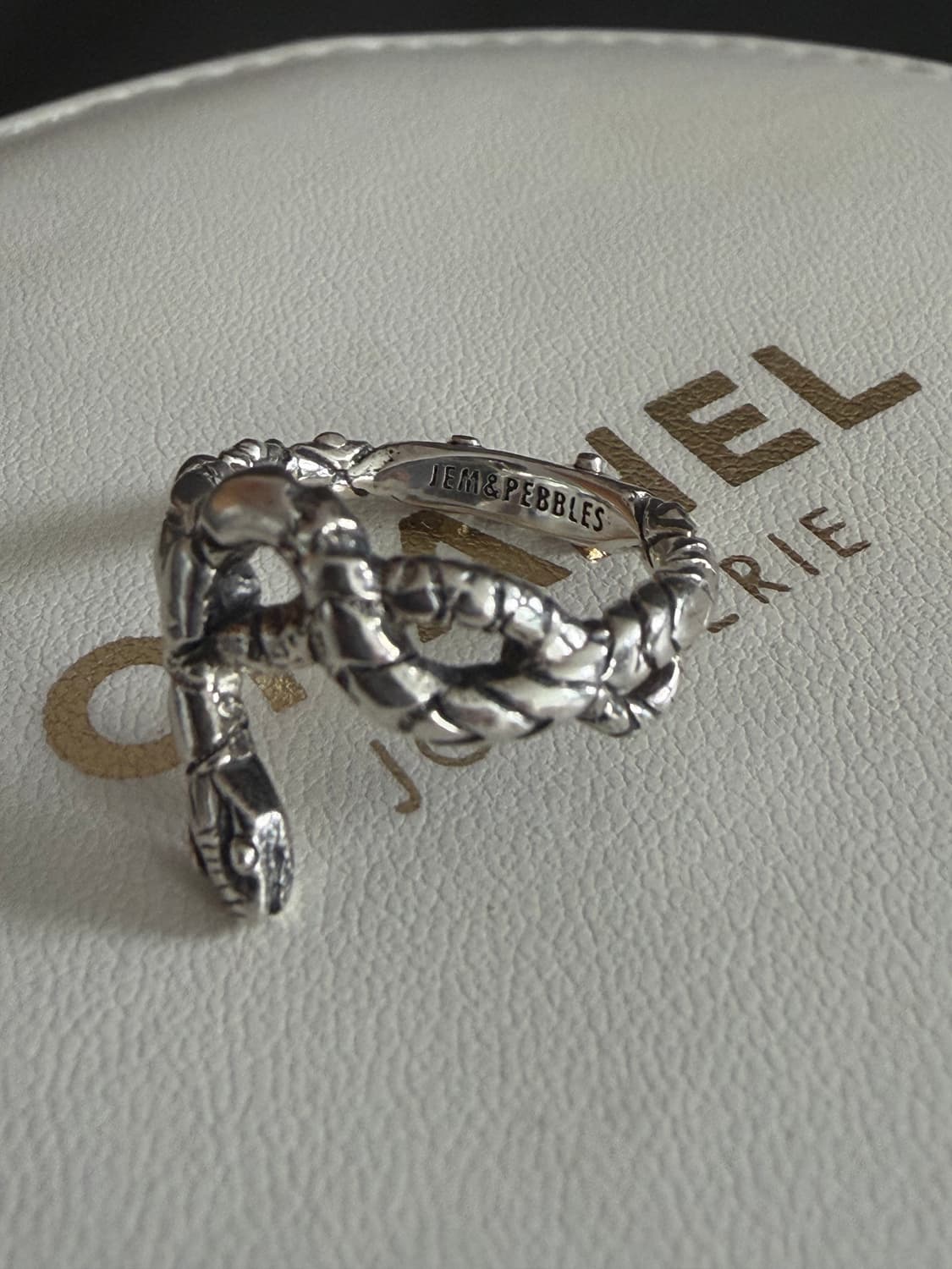 젬앤페블스 serpentine ring 6.5호 NEW 상품이미지3