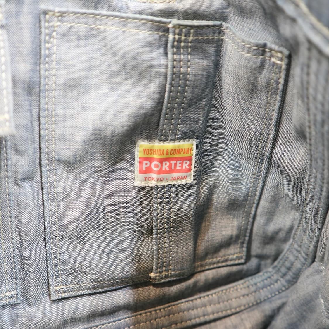 요시다포터 70주년 기념 인디고 토트백 상품이미지10