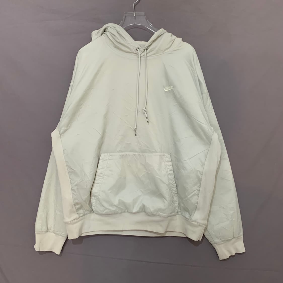 XL 나이키 CIRCA 라인드 윈터라이즈드 풀오버 우븐 후드티 상품이미지3