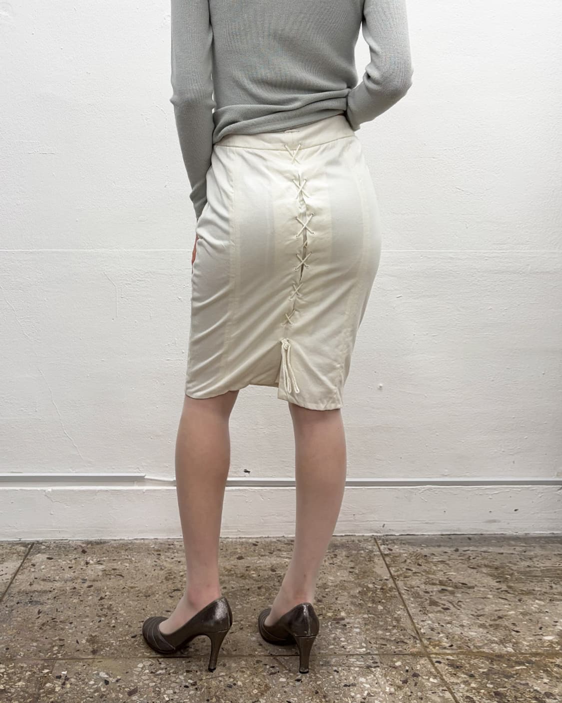 지방시 레이스업 스커트 상품이미지2