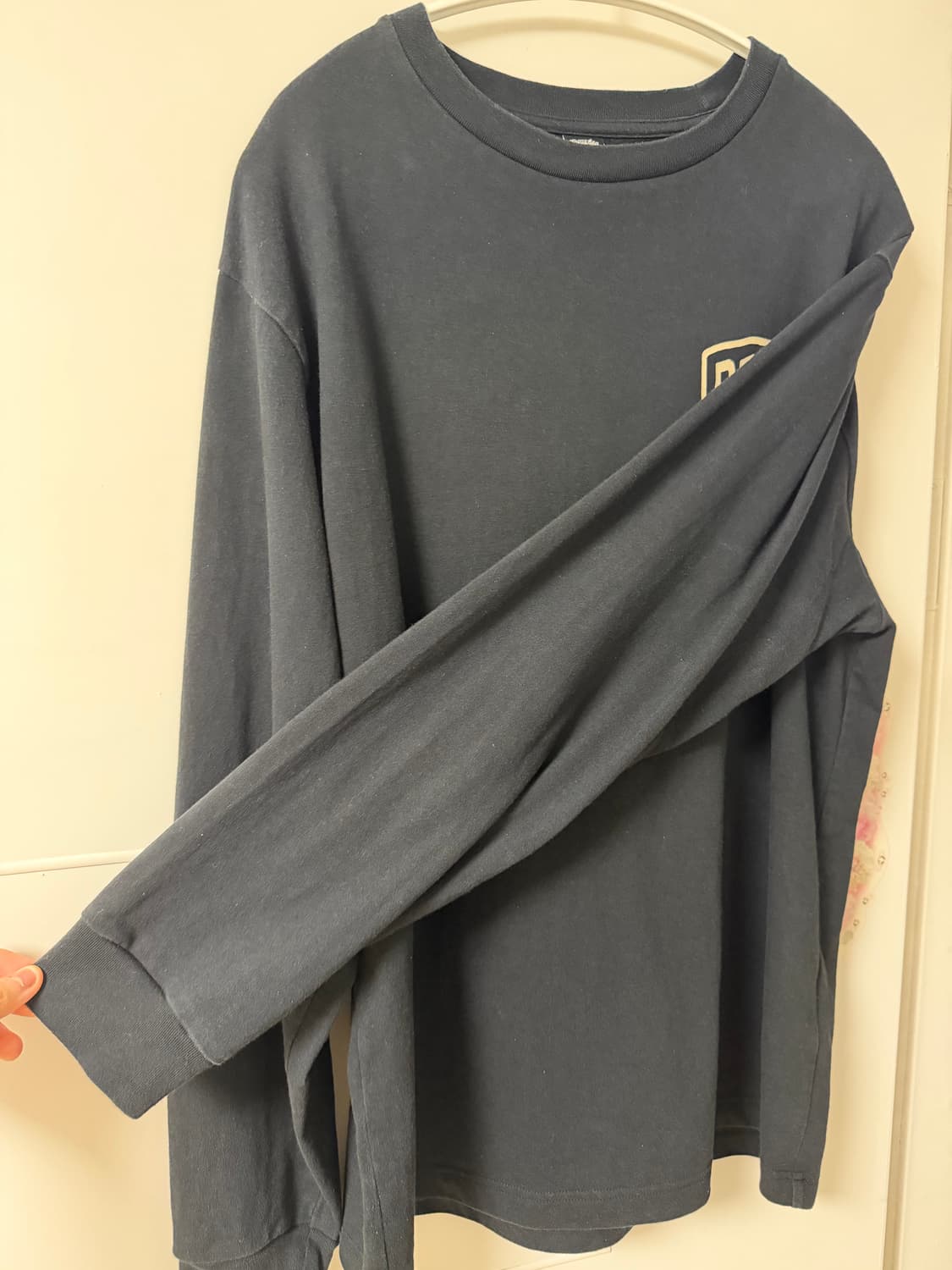 데우스 롱슬리브 L사이즈 서울 컬리지 어드레스 블랙 상품이미지5