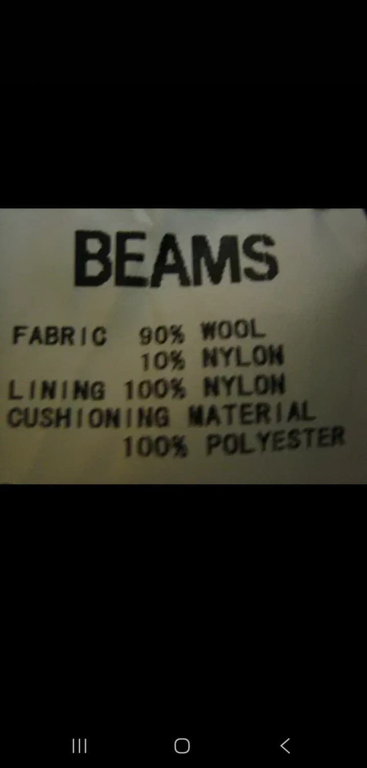 [판매]Beams Melton Wool Peacoat 빔스 멜튼울 피코트 상품이미지6